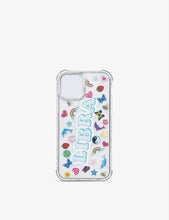 Libra graphic-print silicone iPhone 13 case