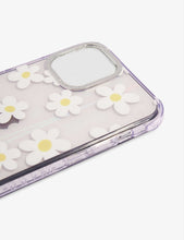 Daisy Holo graphic-print silicone iPhone XR phone case