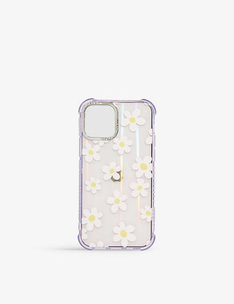 Daisy Holo graphic-print silicone iPhone 12 Pro phone case