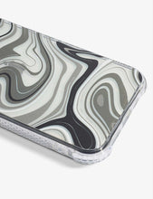 Swirl graphic-print silicone iPhone 12 Pro case