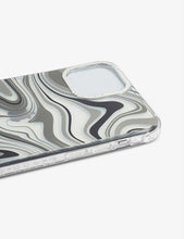 Swirl graphic-print silicone iPhone 13 Pro Max case