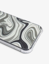 Swirl graphic-print silicone iPhone 13 Pro Max case