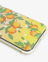 Ombre Orange graphic-print silicone iPhone 13 Pro Max