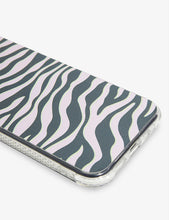 Zebra Stripe graphic-print iPhone 12 Pro case