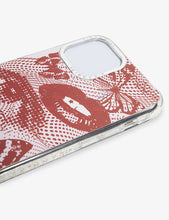 Illusion graphic-print iPhone 12 Pro Max case