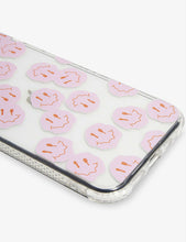 Liquid Happy Face graphic-print iPhone 13 case