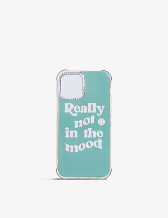 Really Not In The Mood graphic-print iPhone XR 11 phone case