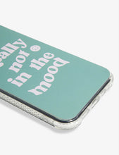 Really Not In The Mood iPhone graphic-print iPhone 12 Pro Max case