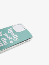 Really Not In The Mood graphic-print iPhone 13 Pro Max case