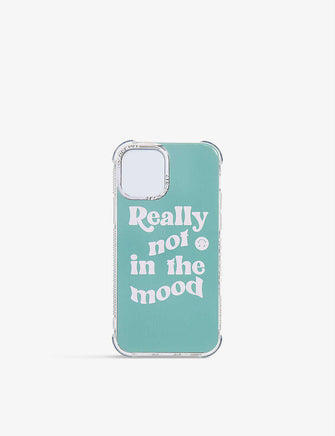 Really Not In The Mood graphic-print iPhone 13 Pro Max case