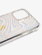 Shimmer Wiggle Shock graphic-print silicone iPhone XR/11 case