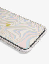 Shimmer Wiggle Shock graphic-print silicone iPhone XR/11 case