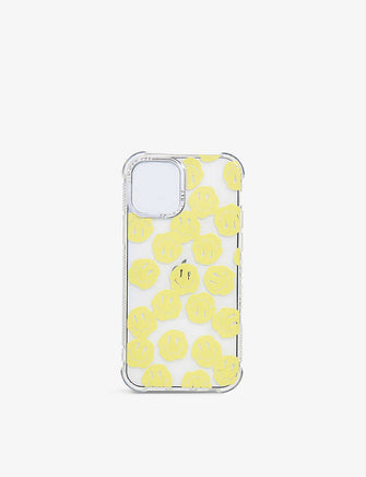 Liquid Happy Face graphic-print iPhone 12 Pro Max case