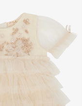 Rayne rhinestone-embellished woven dress 3-24 months