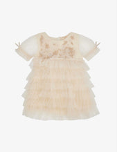 Rayne rhinestone-embellished woven dress 3-24 months