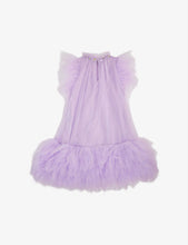 Dahlia sequin-embellished woven dress 6-11 years