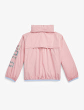 Logo-print recycled-polyester raincoat 5-6 years