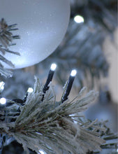 1000 LED White Sparkle Christmas tree lights 24.9m