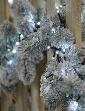 520 LED White Sparkle Christmas tree lights 12.9m