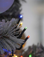 1500 LED Multicolour Sparkle Christmas tree lights 37.4m