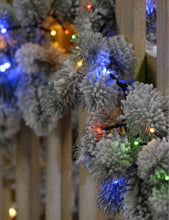 520 LED Multicolour Sparkle Christmas tree lights 12.9m