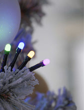 520 Glow Worm LED pastel multicoloured Christmas tree lights 12.9m