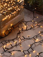 300 Firefly LED warm white Christmas tree lights 7.7m