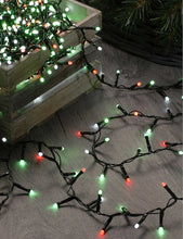 760 Glow Worm Jolly Holly LED multicoloured Christmas tree lights 18.9m