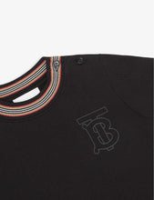 Lester logo-embroidered cotton sweatshirt 6-24 months
