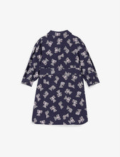 Meryl bear-print stretch-cotton shirt dress 6 months-2 years