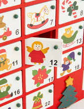 Wooden house advent calendar 40cm