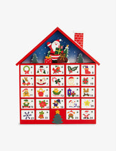 Wooden house advent calendar 40cm