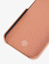 iPhone 13 grained-leather phone case