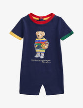 Polo Bear cotton-jersey romper 3 months-2 years