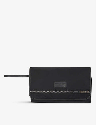 Etta logo-patch shell changing clutch