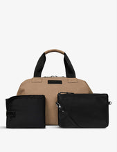 RAF faux-leather changing holdall