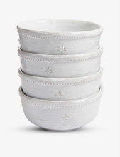 Hillcrest handmade stoneware cereal bowls set of four