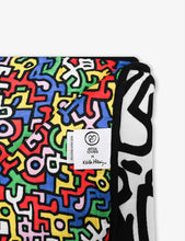 Etta Loves X Keith Haring graphic-print organic-cotton muslin blanket 120cm x 120cm