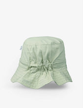 Sander reversible organic-cotton sun hat 3 months - 4 years