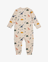 Birk graphic-print stretch organic-cotton jumpsuit 1-12 months