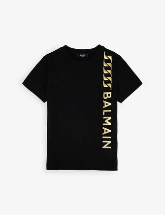 Chain logo-print cotton-jersey T-shirt 10-14 years