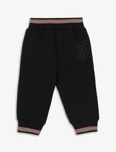 Lester logo-embroidered cotton jogging bottoms 6 months - 2 years