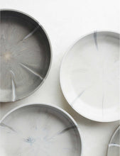 Mabo round recycled-plastic plates set of six