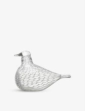 Birds by Toikka Mediator Dove glass ornament 18cm