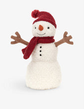 Teddy Snowman soft toy 20cm