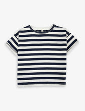 Sailor striped organic-cotton T-shirt 0 months-4 years