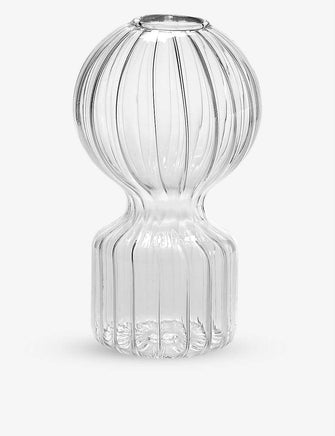 Iki Doll rounded borosilicate-glass vase 13.5cm