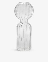 Iki Doll rounded borosilicate-glass vase 25cm