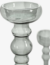 Rene Barba small glass hurricane vase 29cm