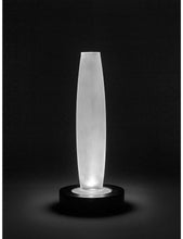 Ann Demeulemeester Lys frosted-glass and ash-wood table lamp vase 51cm